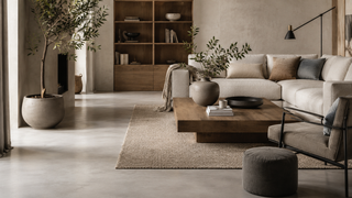 Betonlook vloer combineren: zo breng je balans met kleur, textiel en accessoires