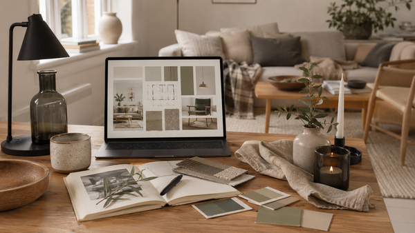 Interieur inrichten met online inspiratie: een rustig Scandinavisch plan voor meer samenhang