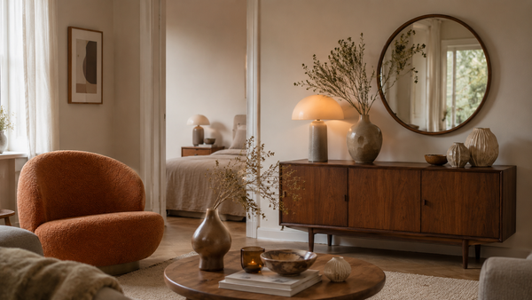 Retro chic met Scandinavische rust: zo geef je je interieur karakter én kalmte