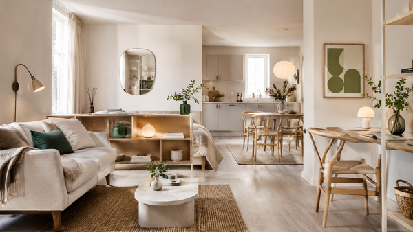 Klein Scandinavisch appartement inrichten: speels, rustig en stijlvol