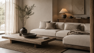 Japandi woonkamer styling: zo creëer je rust met vorm, ruimte en natuurlijke materialen