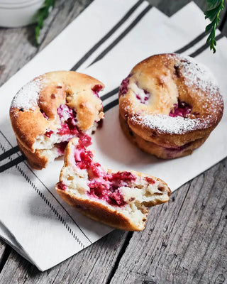Zo bak je de perfecte raspberry muffins met witte chocolade – à la Nicolas Vahé