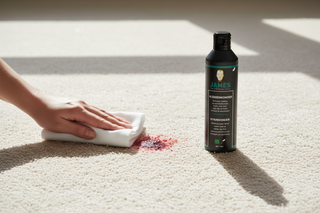 Bloedvlekken verwijderen: stap-voor-stap schoonmaken van bank, tapijt en vloer met James