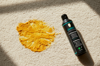 Curryvlek verwijderen: zo krijg je curry uit tapijt, bank en vloer (met James)