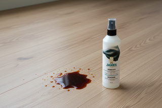 Frisdrank op laminaat: zo verwijder je de vlek veilig (met James)