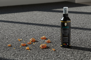 Hars verwijderen uit vloer, tapijt of meubels: het zekere stappenplan met James