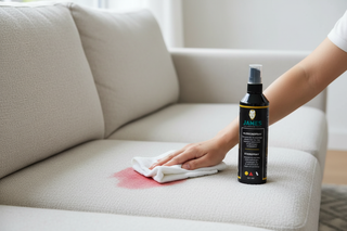 Lippenstift verwijderen uit bank, tapijt of kleding: het veilige stappenplan met James