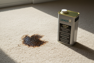 Olievlekken verwijderen: het praktische stappenplan met James voor vloer, bank en tapijt