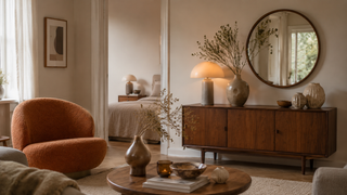 Stemningsbillede til retro-chic med skandinavisk ro