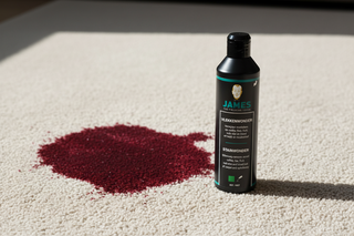 Rode wijn op tapijt of vloerkleed verwijderen (zonder paniek): het veilige stappenplan met James