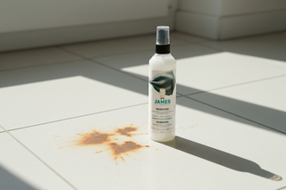 Roest verwijderen: roestvlekken veilig verwijderen van vloer, meubel en interieurtextiel met James