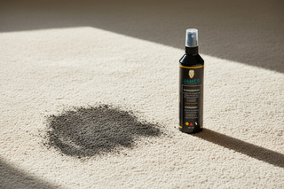 Roet verwijderen uit tapijt, bank en vloer: veilig stappenplan met James