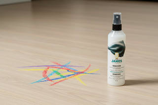 Waskrijt verwijderen uit tapijt, bank of vloer: een veilig stappenplan met James