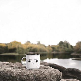 Emaille mok Smunday 300ml - Het Adres