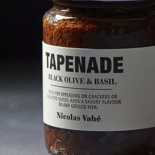 Tapenade zwarte olijf en basilicum - Het Adres