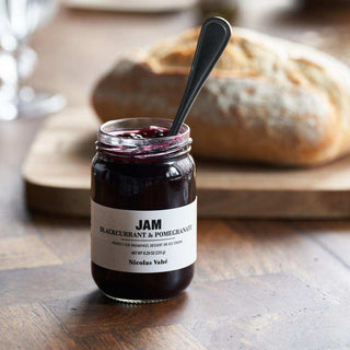 Jam zwarte bessen en granaatappel - Het Adres