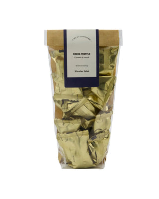 Cocoa truffles caramel & crunch 110g