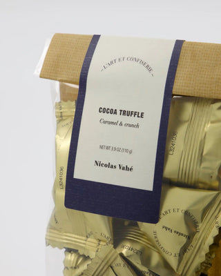 Cocoa truffles caramel &amp; crunch 110g