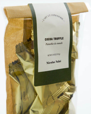 Cocoa truffles Pistachio &amp; crunch 110g