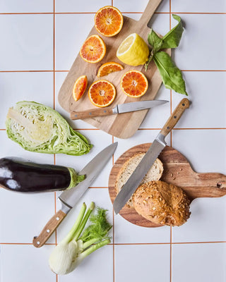 Keukenmessen set met magnetisch blok