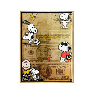 Pop-Art Street-Art Gemälde Cartoon – handgemalte Leinwand 60x80 cm