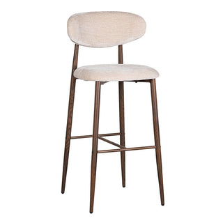 Barstoel Japandi – Tan – zithoogte 80 cm, productfoto