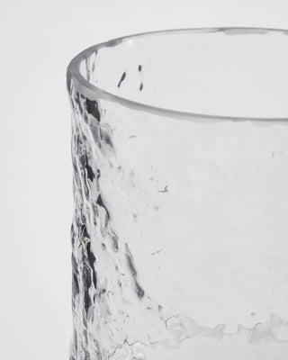 Vase Huri aus Glas im klaren Design