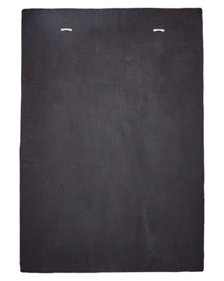 Wand kunstwerk Machie mat zwart 70x100cm