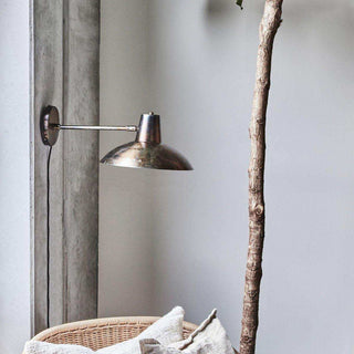 Wandlamp Desk antiek bruin 51cm - Het Adres