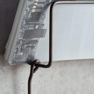 Tijdschriften wandrek Mag antiek bruin - Het Adres