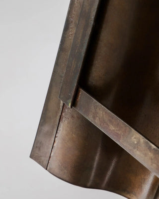 Décoration murale Faha brun antique 30x30cm