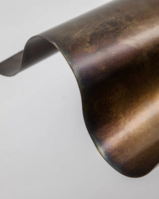 Décoration murale Faha brun antique 30x30cm