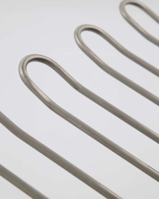 Wijnglasrek Stilio zilver 30cm