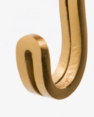 Haak Yra messingkleur - 4 stuks