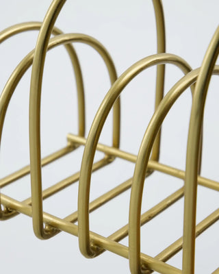 Organizador Pampi metal dorado 24cm