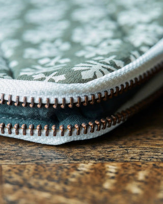 Custodia per tablet verde Rest in cotone