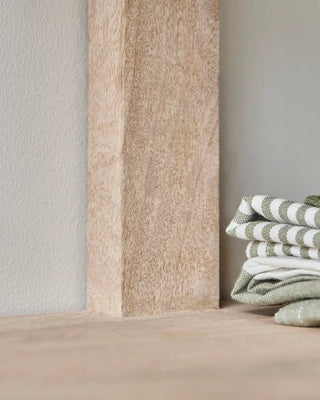 Holz-Wandregale in natürlicher Ausführung 75cm