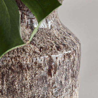 Vaas Maya antiek bruin 40cm - Het Adres