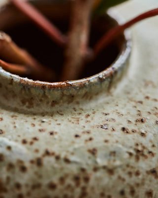 Tino Vase grau Keramik 9cm