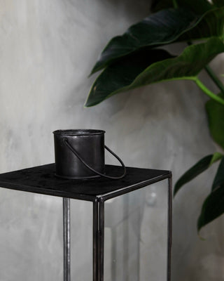 Laterne Narrow in dunkel Antik 79cm