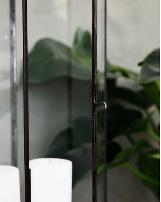 Lantern Narrow in dark antique 60cm