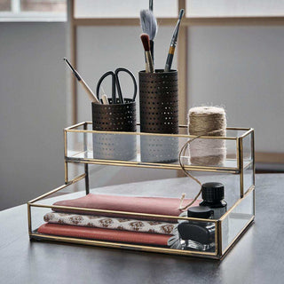 Organizer Arca messing - Het Adres