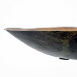 Schaal Tafa antiek bruin 30cm - Het Adres