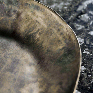 Schaal Tafa antiek bruin 30cm - Het Adres