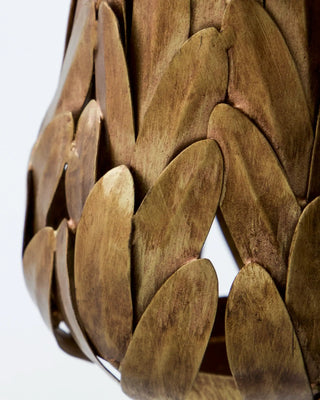 Luka theelichthouder goudkleurig 12cm