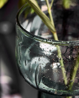 Jarrón Tuur vidrio verde 16cm