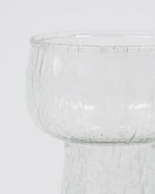 Vase Tuur klares Glas 16cm