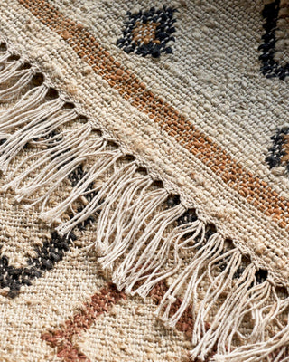 Alfombra Kesh Beige 70x140 cm