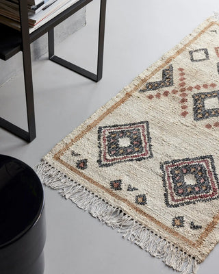 Alfombra Kesh Beige 70x140 cm