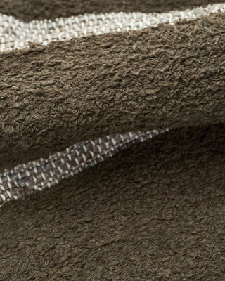 Alfombra Chen marrón oscuro 60x90 cm